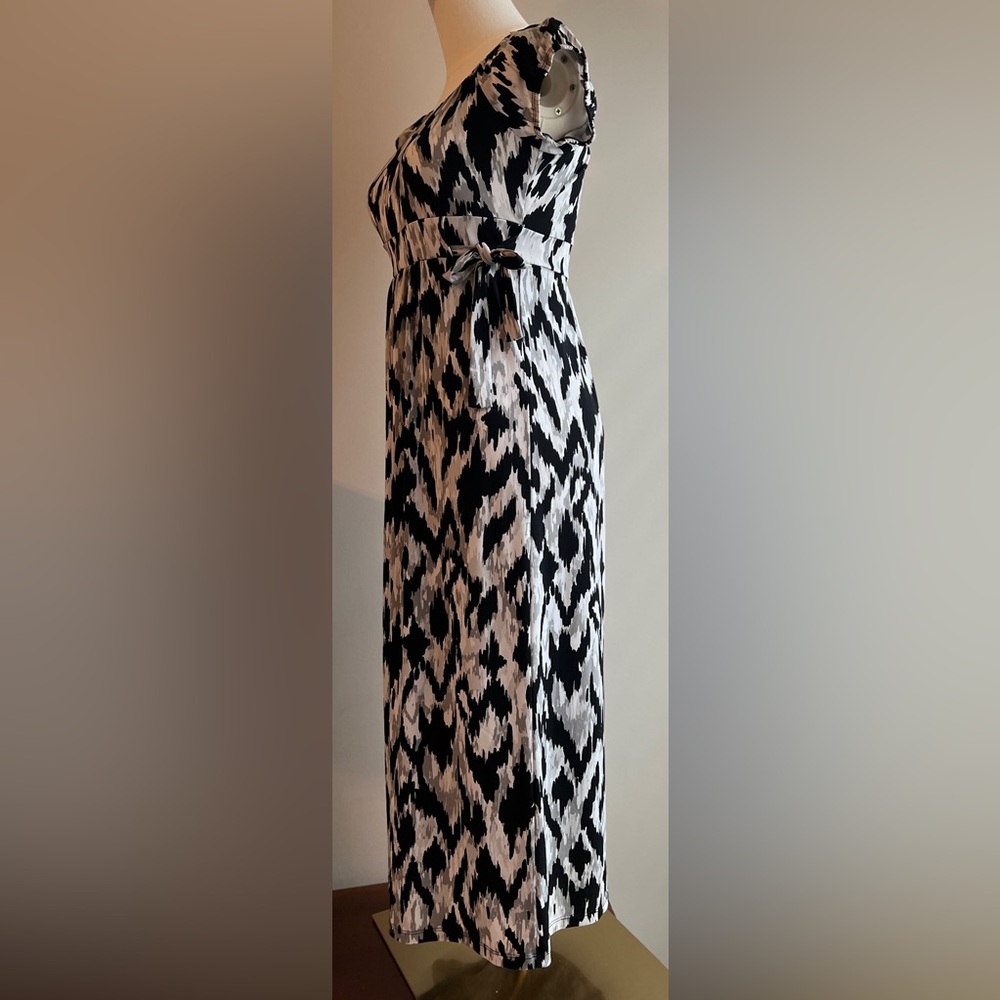 Cato Girls 8/10 Elegant Black and White Maxi Dress - Picture 3 of 5